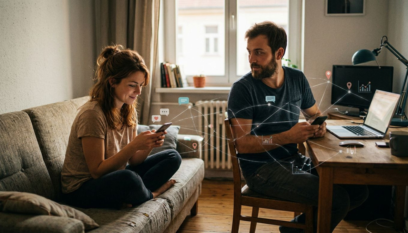 L’empreinte numérique cachée de vos habitudes relationnelles